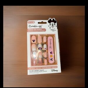 Disney Minnie Mouse Pink Press-On Nails